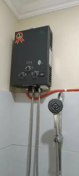 WATER HEATER GAS - MANDI AIR HANGAT PRAKTIS