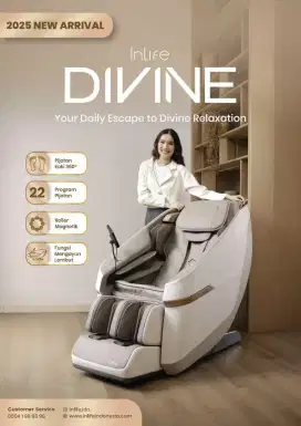 Kursi pijat advance inlife divine