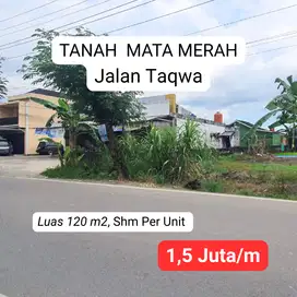 tanah pinggir jalan taqwa mata merah
