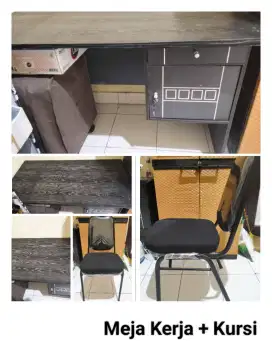 Meja Kerja + Kursi