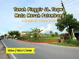 Tanah Pinggir Jalan Mata Merah Palembang