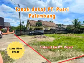 Tanah dekat PT Pusri Palembang