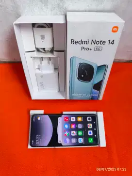 Redmi Note 14 Pro Plus 5G 12/512 Fullset ori segel mulus garansi ON