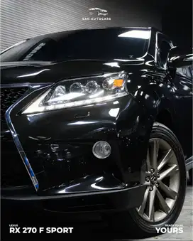 (DP 73JT) RX 270 2.0 Sport AT 2012
