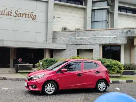 Brio E CVT 2018 AT Facelift Merah Km52rb Urbanite Matic 2019
