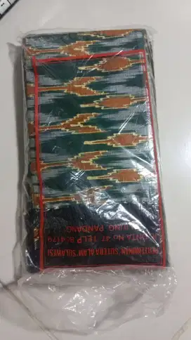 Kain tenun sutra alam ujung pandang nos