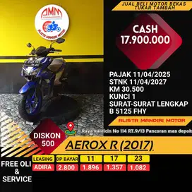AEROX R 2017/KM 30RB RASA BARU !!