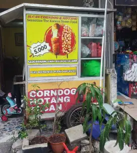 GEROBAK ETALASE JUALAN