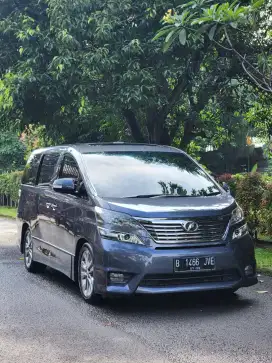 Jual Cash Toyota Vellfire Z Aless 2.4 AT 2011