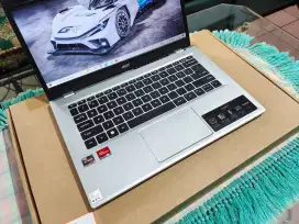 Laptop model terbaru , garansi msh on, design mewah cakep slim ringan