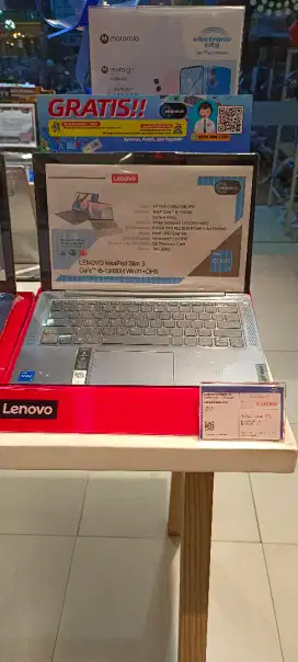 (Promo) Laptop Lenovo Core I5 16/512GB Gray (Kredit Tanpa DP)