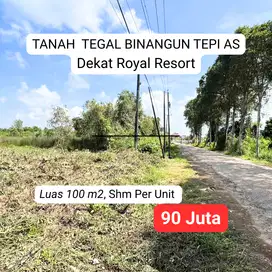 tanah murah tegal binangun 90 juta