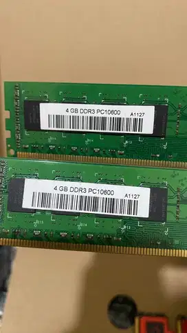 RAM PC DDR3 2x4GB V-Gen 1333MHz