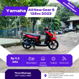 Yamaha Gear S 125cc Bluecore Tahun 2023 Pajak Off