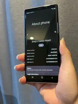 Samsung Note 9 SM-N9600