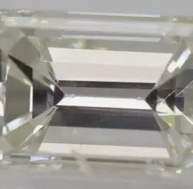 Natural diamond berlian 0.5 ct emerald F VS2 IGL