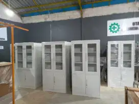 Lemari obat 2 pintu besi paten pc