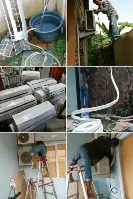 Sevis rutin AC + perbaikan elektronik lainya