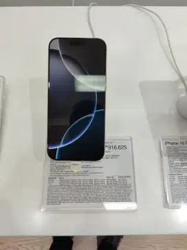 Promo cicilan iPhone 16 pro max DP 0% dan gratis 1x cicilan