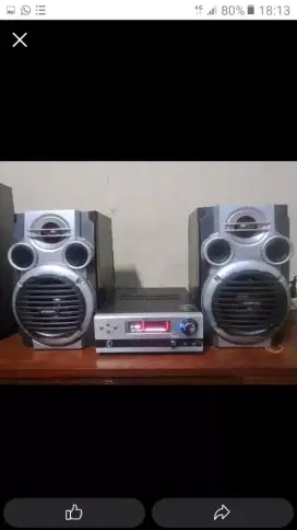 amplifier inextron plus speaker hyundai suara mantap BASS nya gleerr