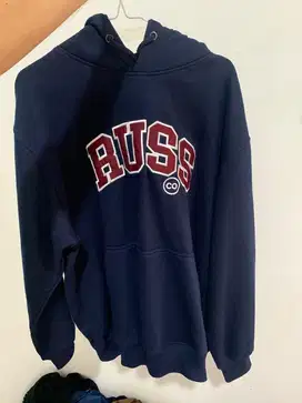 Jaket hoodie Russ & co original