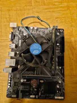Motherboard Gigabyte H310m + Processor i5 9400