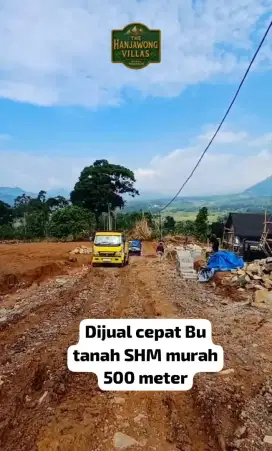 Dijual cepat Bu tanah SHM murah 500 meter