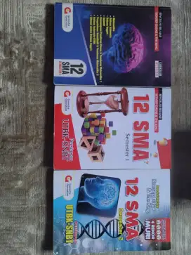 PRELOVED BUKU LES GANESHA OPERATION  KELAS 12 PAKET UTBK