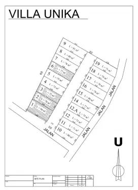 Jual tanah kavling 70m - 150m hanya 1,5jt/m² Jatingaleh