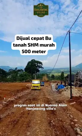 Dijual cepat Bu tanah SHM murah 500 meter dekat jakarta