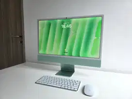 iMac 24 Green 10C 16GB/256GB iBox with Touch ID Keyboard Harga Terbaik