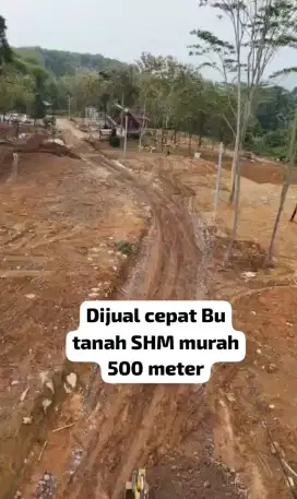 Dijual cepat Bu tanah SHM murah 500 meter dekat jakarta