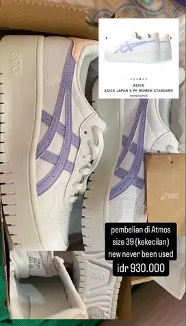Sepatu ASICS new