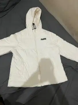 dijual jaket puma bahan bulu angsa