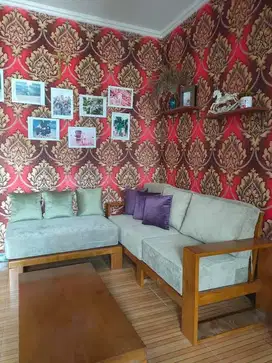 1 SET SOFA 3+2 KAYU JEPARA