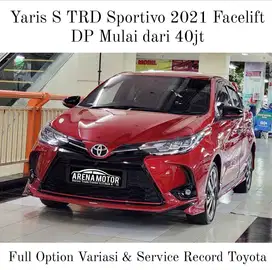 [KM 30rb] Yaris S TRD CVT 2021 Facelift Full Variasi # Toyota 1.5 GR