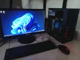 Fullset PC Intel Core I7 2600 VGA GT 730 4GB + Monitor 20 Inch