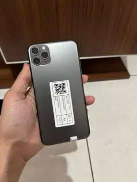 Iphone 11 Pro Max 256Gb Spacegray Ex Inter Kemenprin/Register