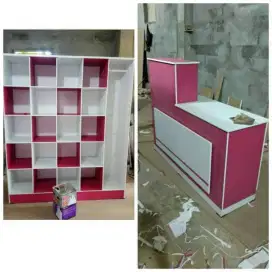 Paketan Rak dan meja untuk laundry