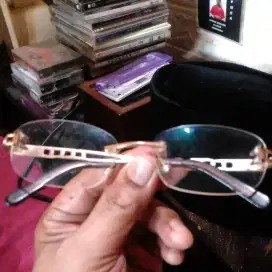 Promo Mountblanc rimless frame lensa baca