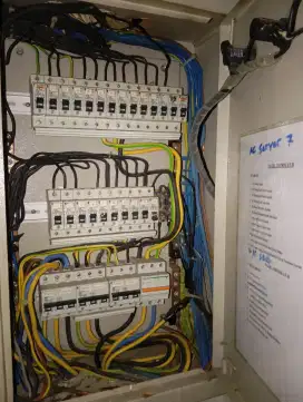 Pasang instalasi listrik, CCTV, AC