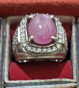Natural star ruby burma perak.