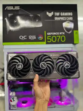 NEW / BARU BISA TT RTX 5070 ASUS 14,5 JT FREE KIRIM/PASANG 12GB GDDR7