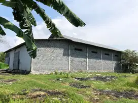 Gudang Siap Huni Eks Pabrik Lokasi Strategis di Dringu Probolinggo