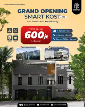 Dijual Rumah Kost 1 menit UMM : Lokasi Strategis, Potensi Sewa Tinggi