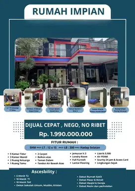 Rumah Murah siap Huni di Perum Diamond Park Sidoarjo