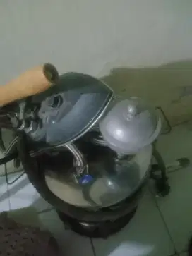 Gosokan uap boiler