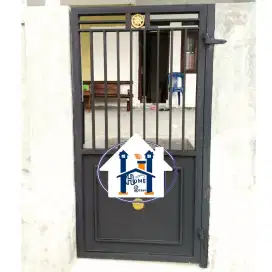 Bengkel las Lampung tralis kanopi pintu pagar gerbang tangga