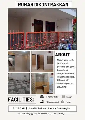 DI KONTRAKAN RUMAH LETAK STRATEGIS