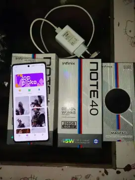 Infinix note 40 8/256 fullset